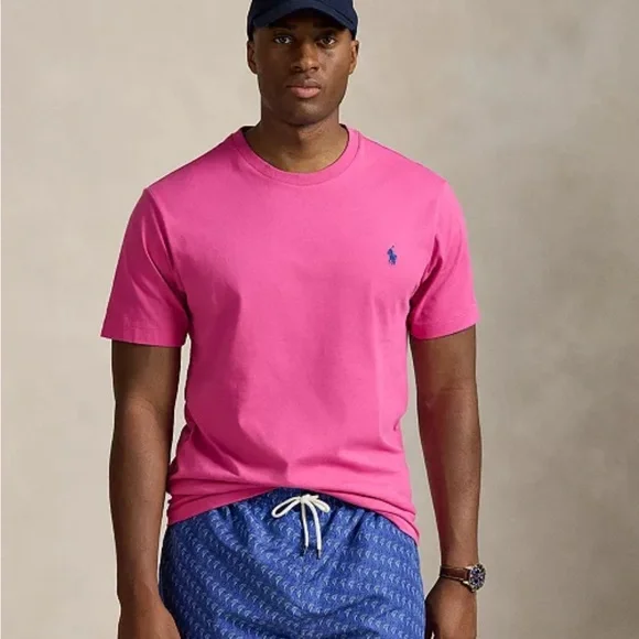 NWOT POLO RALPH LAUREN Men's Big & Tall Crew-Neck T-shirt Size 2XLT - Picture 3 of 3